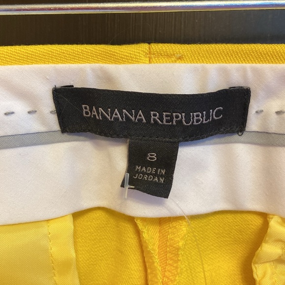 Banana Republic Yellow Sloan Slim Fit Pants - Picture 4 of 7
